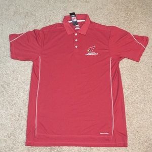 *NWT Arizona Cardinals NFL Majestic Polo